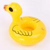 Mini Water Coasters Floating Inflatable Cup Holder Swimming Pool Drink Float Toy Inflatable Circle Pool Coasters Swan Flamingo