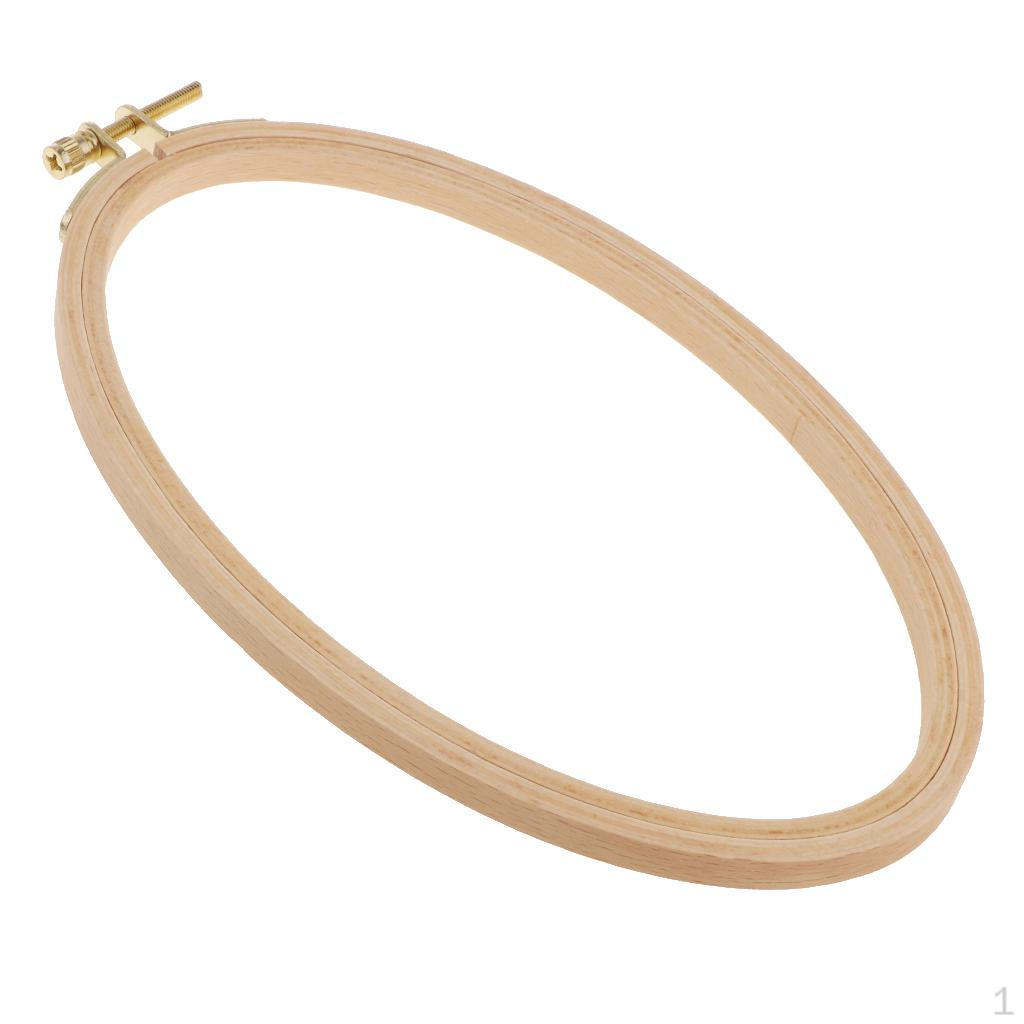 2 Size Wood Hoop Embroidery Stitch Sewing Tool diy