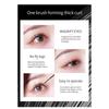 VIBELY Small Thin Tube Slender Waterproof Mascara Thick, Long -lasting Sweat -proof Non -faint, Easy To Get Used Mascara