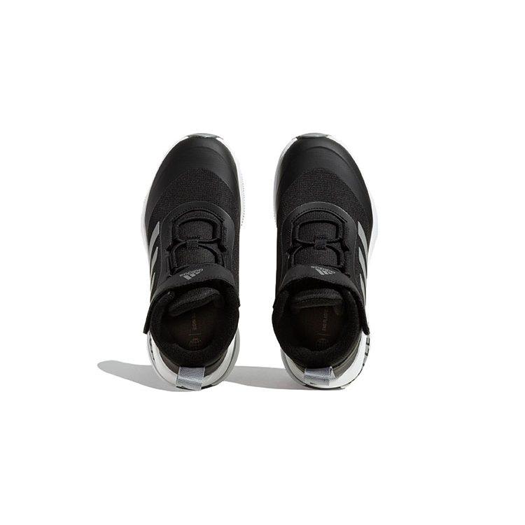 Adidas Fortarun Atr El K Abrasion Resistant Abrasion Resistant Mid top Kids' Running Shoes Black White Kids' GZ1804