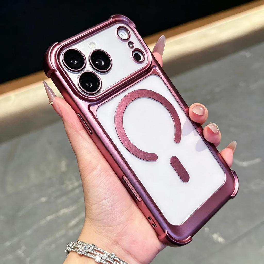 Applicable to iPhone11promax matte matte magnetic mobile phone case Apple 11 four-corner airbag anti-drop protective cover