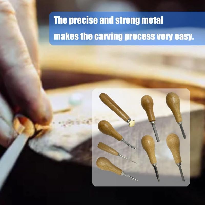 Professional Carving Set For Metal Woodworking Mixed Materials Practical Tool