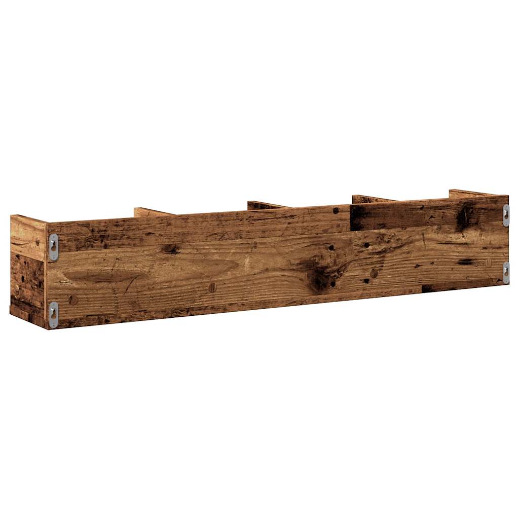 CD shelf, decorative wall shelf, 100x18x18 cm