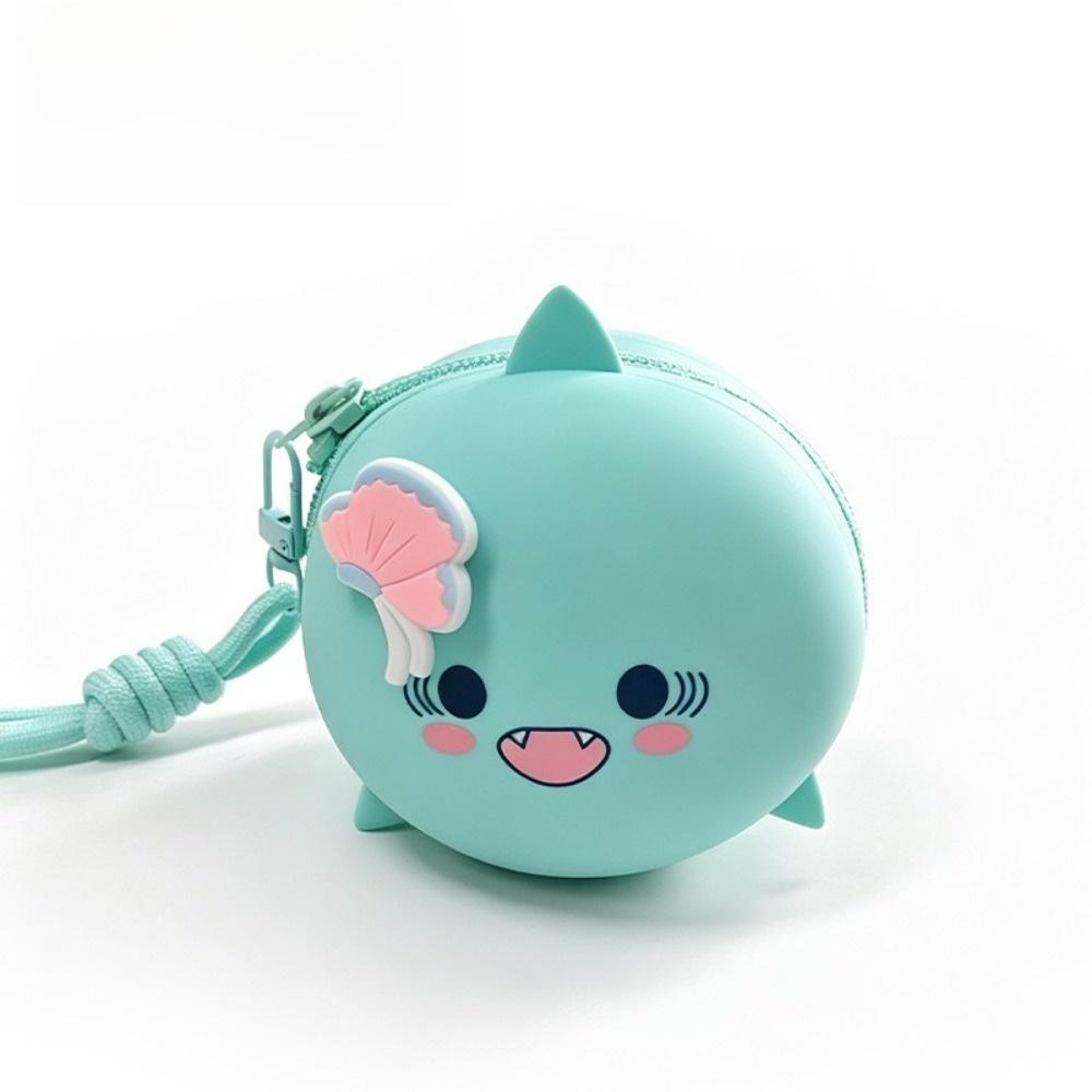 Silicone Soft Stationery Bag Large Capacity Foldable Pen Bag Pencil Pouch  Boys And Girls