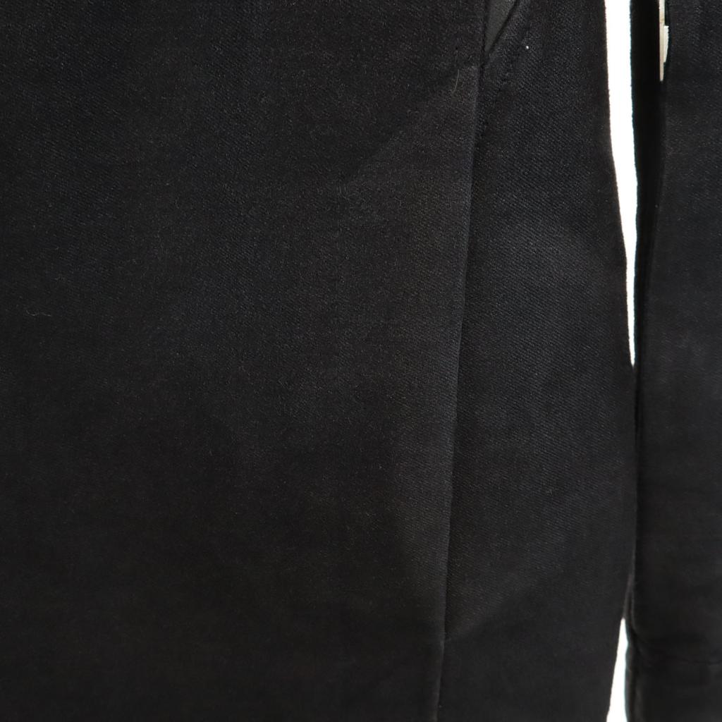 RICK OWENS Linen Blend, Made In Italy Coat S Black Men's Used