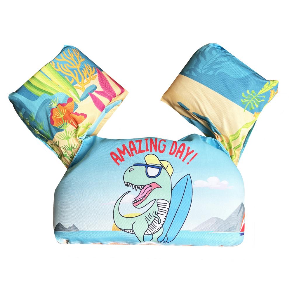 Children's Life Jacket Swimming Float Arm Band Cartoon Emergency First Aid Buoy for Pool Safety