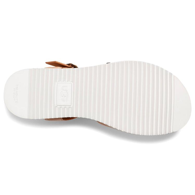 UGG Sports Sandals 'White Brown' Women's 1116372-PRCN