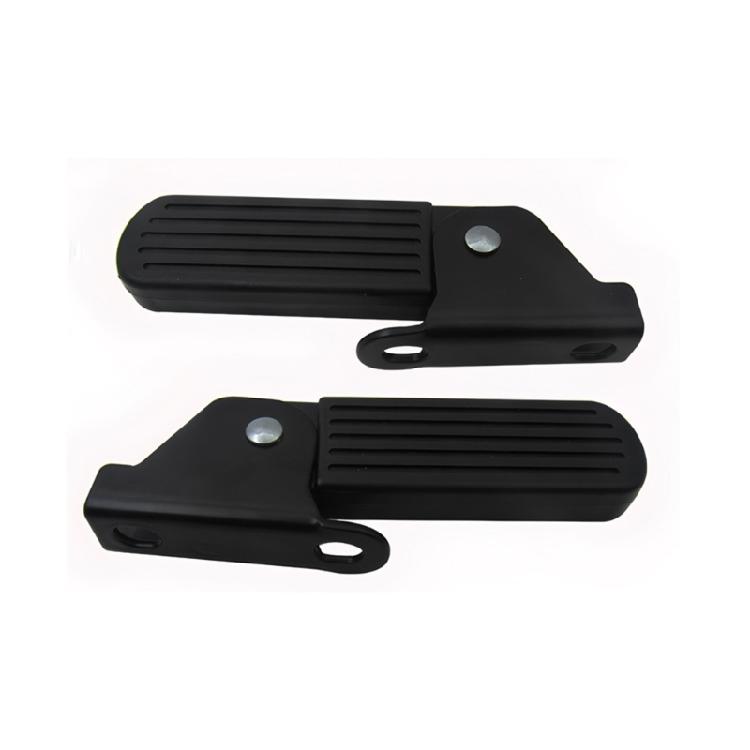 Scooter Front Foldable Pedals Leg Support Pad Universals Electric Moped Front Pedals Quick Install Bike Pedals Enduring