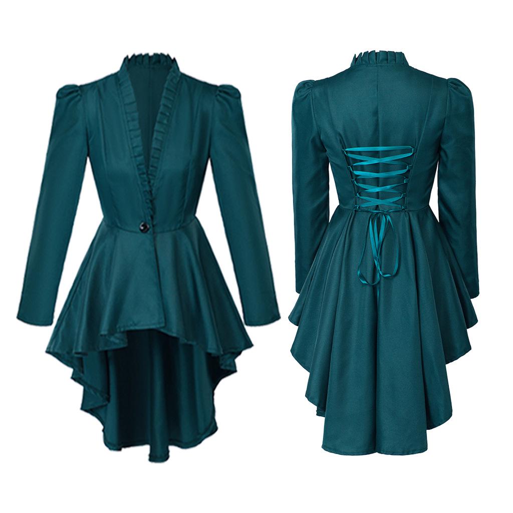 Renaissance Women's Steampunk Gothic Victorian Tailcoat