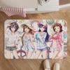 Game-THE IDOLM@STERS Floor Mat Soft Non-Slip Bath Mat, Bedside Carpet, Absorbent Doormat for Home