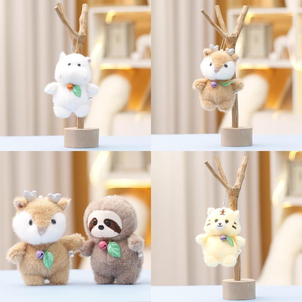 Charming Plush Rabbit Plush Toy With Cute Keychain For Bags And Accessories