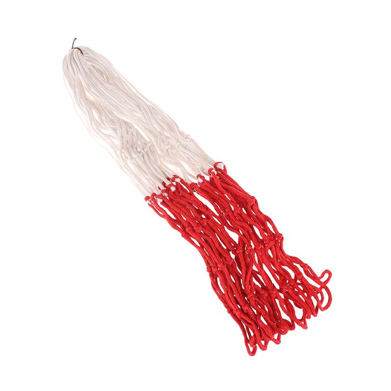 1Pc Outdoor Basketball Net Heavy Duty Polyester Thread Basketball Hoop Mesh Net Replacement Shooting Training Basketball Net