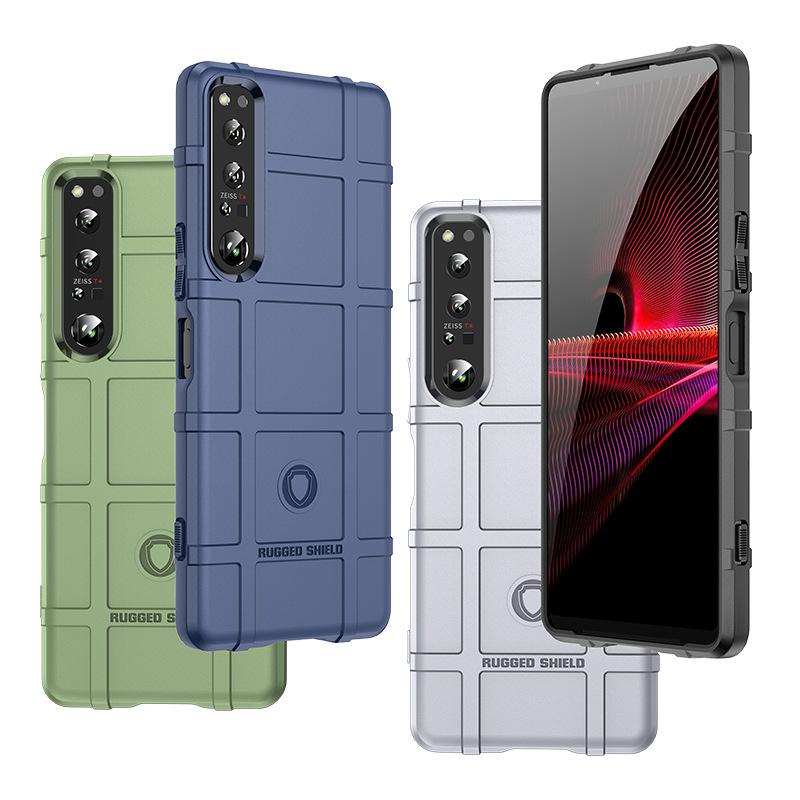 Applicable To Sony 1IV Mobile Phone Case Xperia1IV Protective Case 1 1st Generation Silicone Shield Anti-drop Thickened Matte