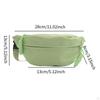 Women Shoulder Bag Crossbody Pouch Men Chest for Workout Cycling Camping