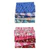 10PCS Japanese Floral Fabric Squares for Quilting Crafting Sewing
