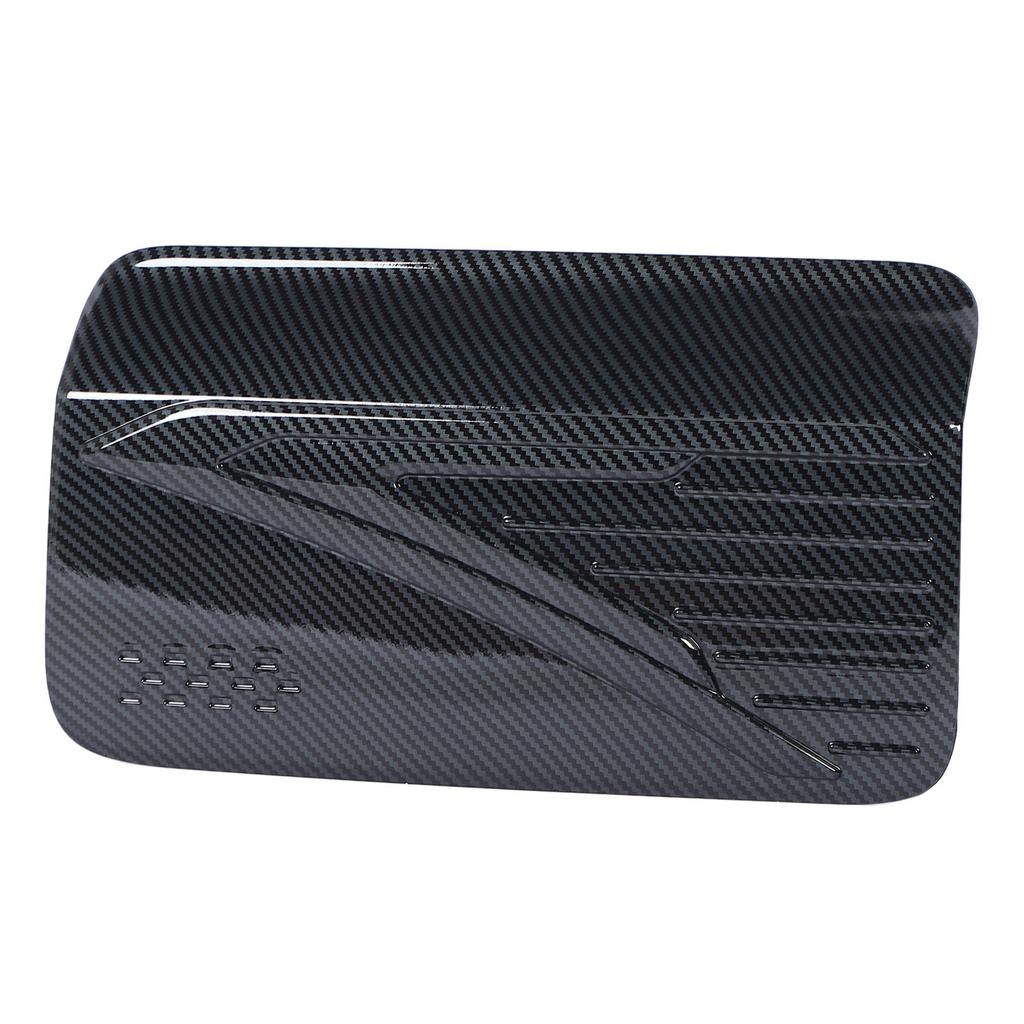 Ornament capac rezervor combustibil auto Rezistent la abraziune Ornament ușă rezervor combustibil Autocolant decorativ pentru Triton L200 2023 2024 Carbon