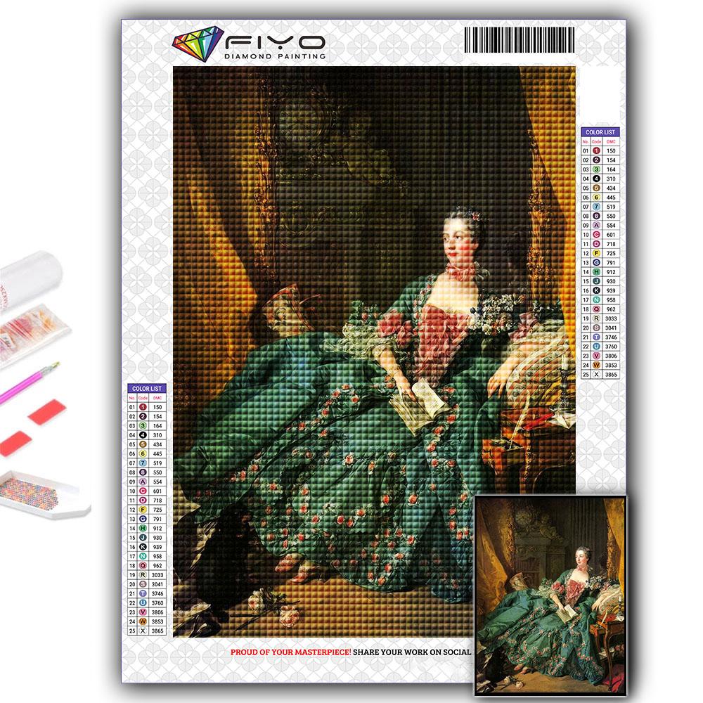 5D DIY Diamond Painting Cross Stitch World Famous Painting Diamond Embroidery Mosaic Wall Art Home Decoration