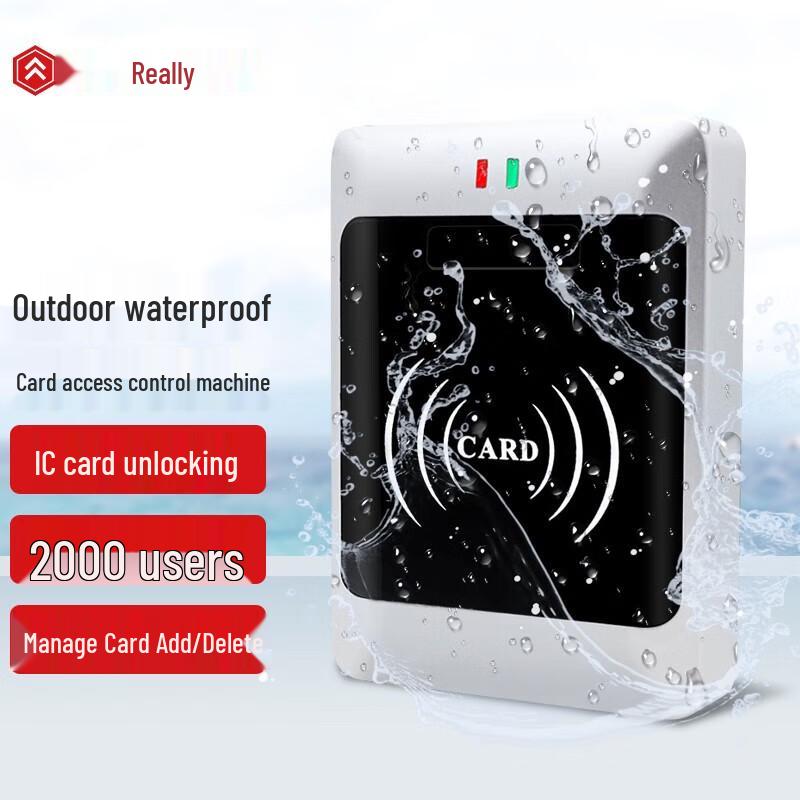 Realand X12C Waterproof IC Card Access Control System CN Plug (adapter Included)