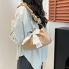 2025 Spring and Summer New Large-capacity Bow Sweet Girl Cute Portable Shoulder Underarm Bag Small Square Bag