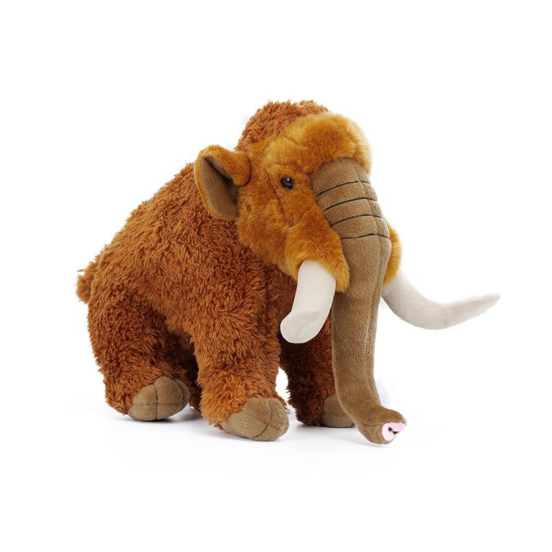 Милая Плюшевая Игрушка Мамонт Плюшевая Игрушка Слон Тканевая Кукла Симуляция Детская Кукла 28CM
