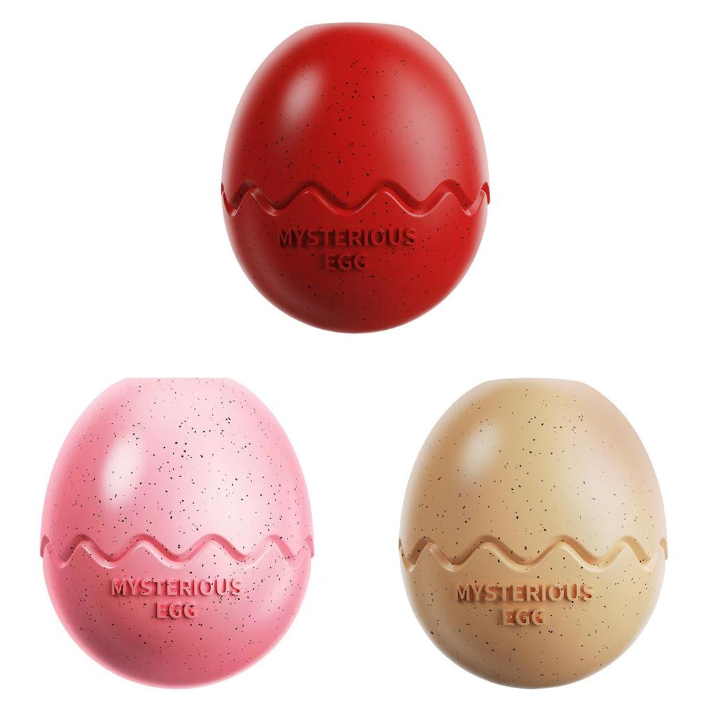Tpr Pet Chew Toy Dinosaur Egg For Dogs With Biting And Stress Relief Functions