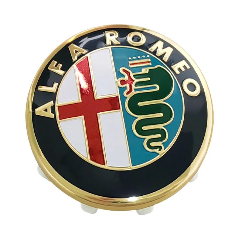 

Автомобільні наклейки для Alfa Romeo 4 шт. 58 мм Центральні ковпачки колісних дисків для Alfa Romeo Логотип Giulietta Mto Giulia GT 159 147 156 166