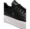 Calvin Klein Flatform Lace Up Lth Sneakers