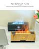 Flammen-Luftbefeuchter und Aromatherapie-Diffusor mit LED-Atmosphärenlicht für Zuhause und Büro für eine entspannende Atmosphäre