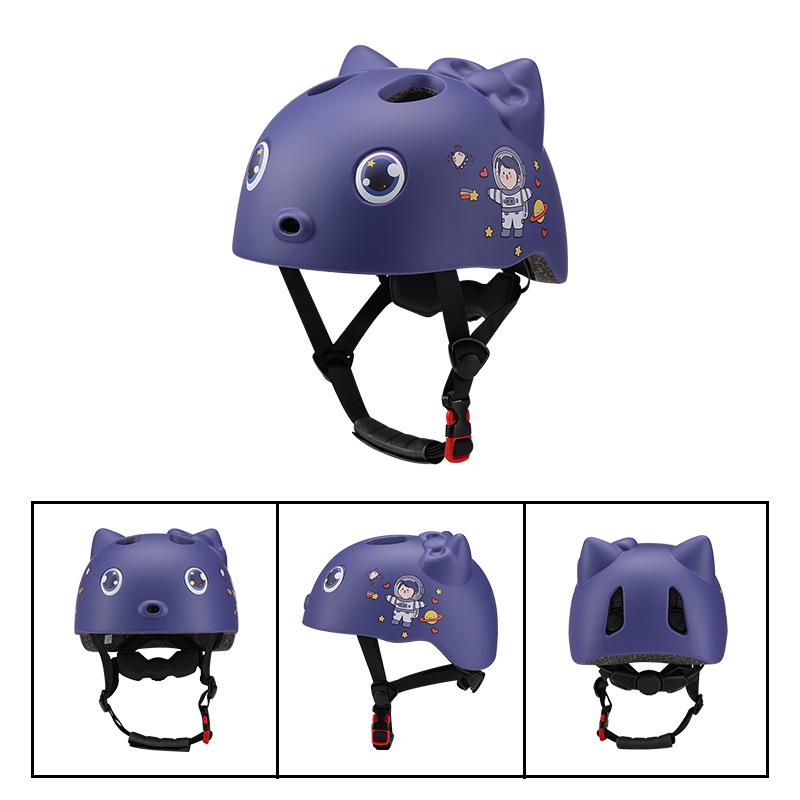 Professional Children Sports Helmet Cartoon Safety Helmet Protective Gear for Cycling Roller Skating Balance Bike Accessories