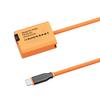 NP-FW50 Dummy Battery with Type-C PD Power Cable 60cm Long Replacement for Sony A7/ A7M2/ A7R2/ A7S2/ A6000/ A6300/A6500/ A5000/ A5100 Cameras
