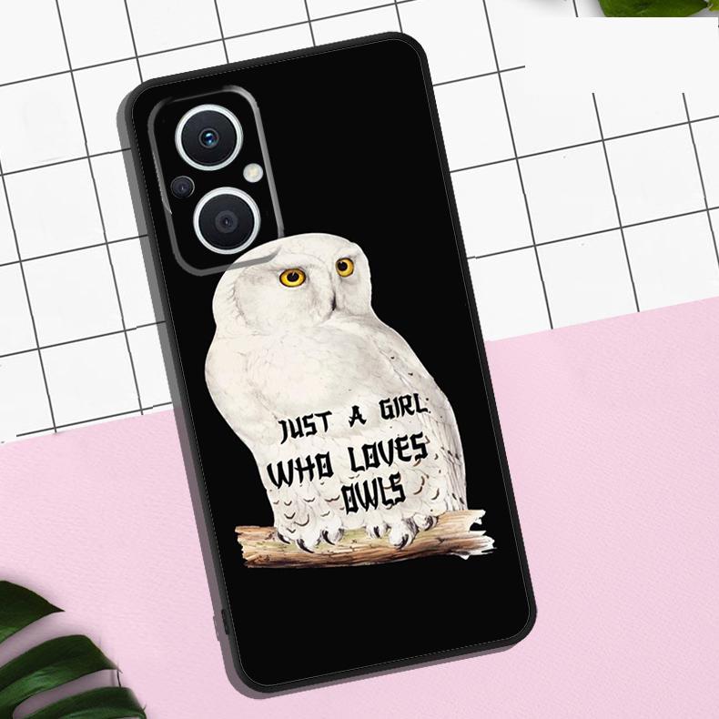Cute Owls Case For OPPO Reno 7 8 10 11 12 13 Pro 13F 12F 11F 8T OPPO Find X8 Pro X6 X3 X5 Lite Cover