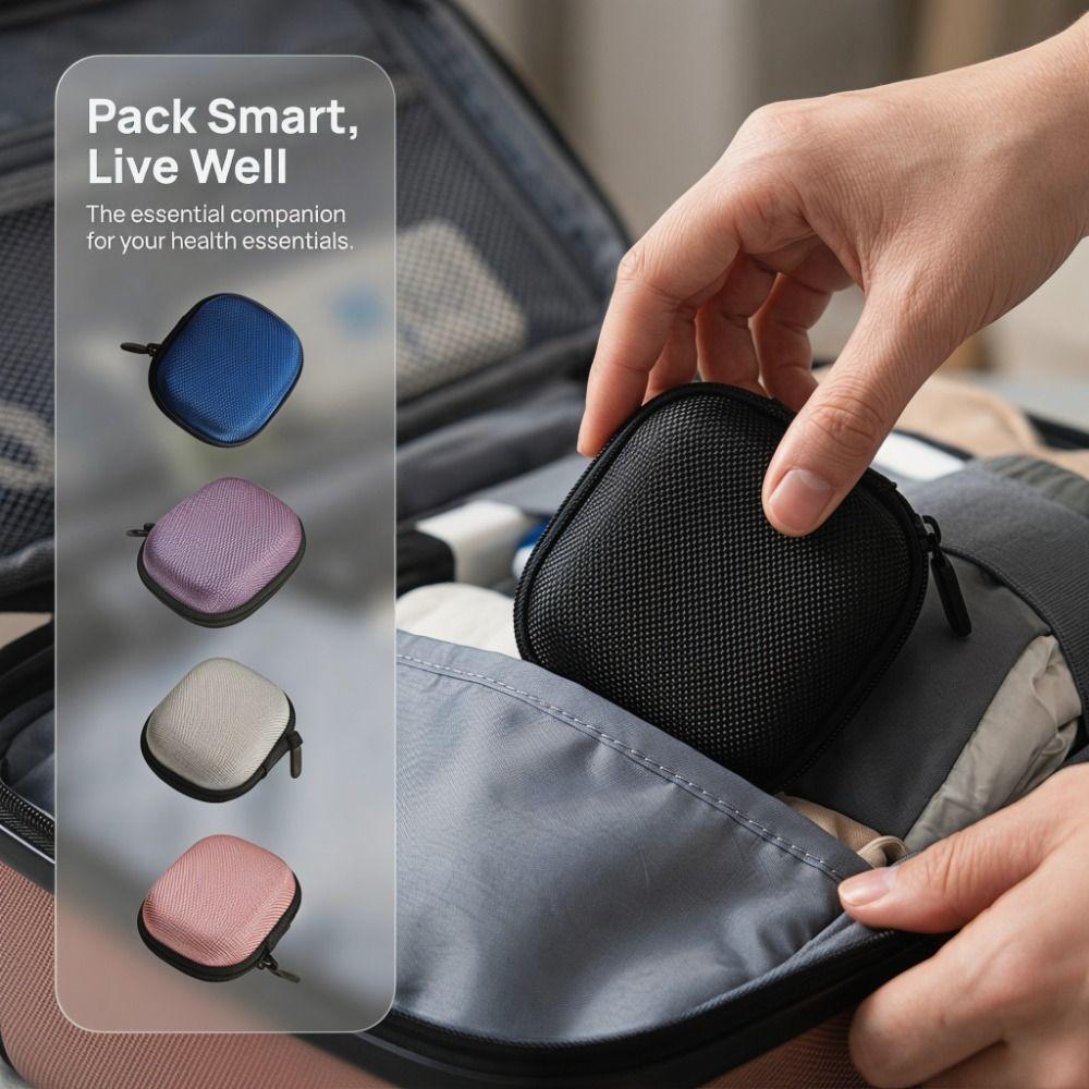 3ML Insulin Vial Storage Case Waterproof Insulin Organizer Insulin Vial Protector for Home