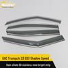 GAC Trumpchi GS3 Yingsu Rain Deflectors 3D Steel Strips & Decorative Stickers