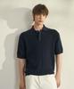 MOOD INSIDE Curly Hidden Collar Knit_White Melange (A Type)