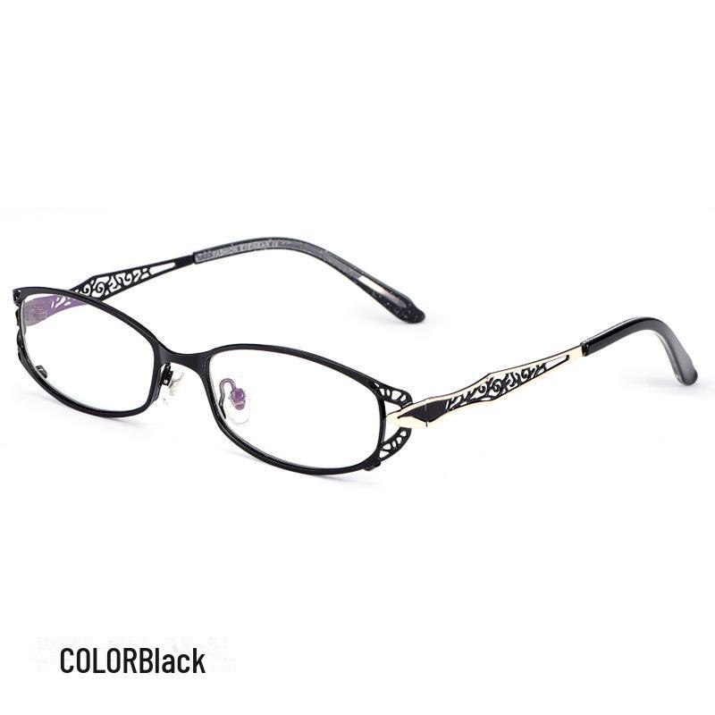 

8982 Надлегка оправа для окулярів із порожнистого металевого сплаву для жінок – вишуканий дизайн для маленьких осіб