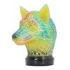 Animal Desk Lamp Wolf Shape Resin Vintage USB 5V LED Night Light for Home Bedroom Office Decoration