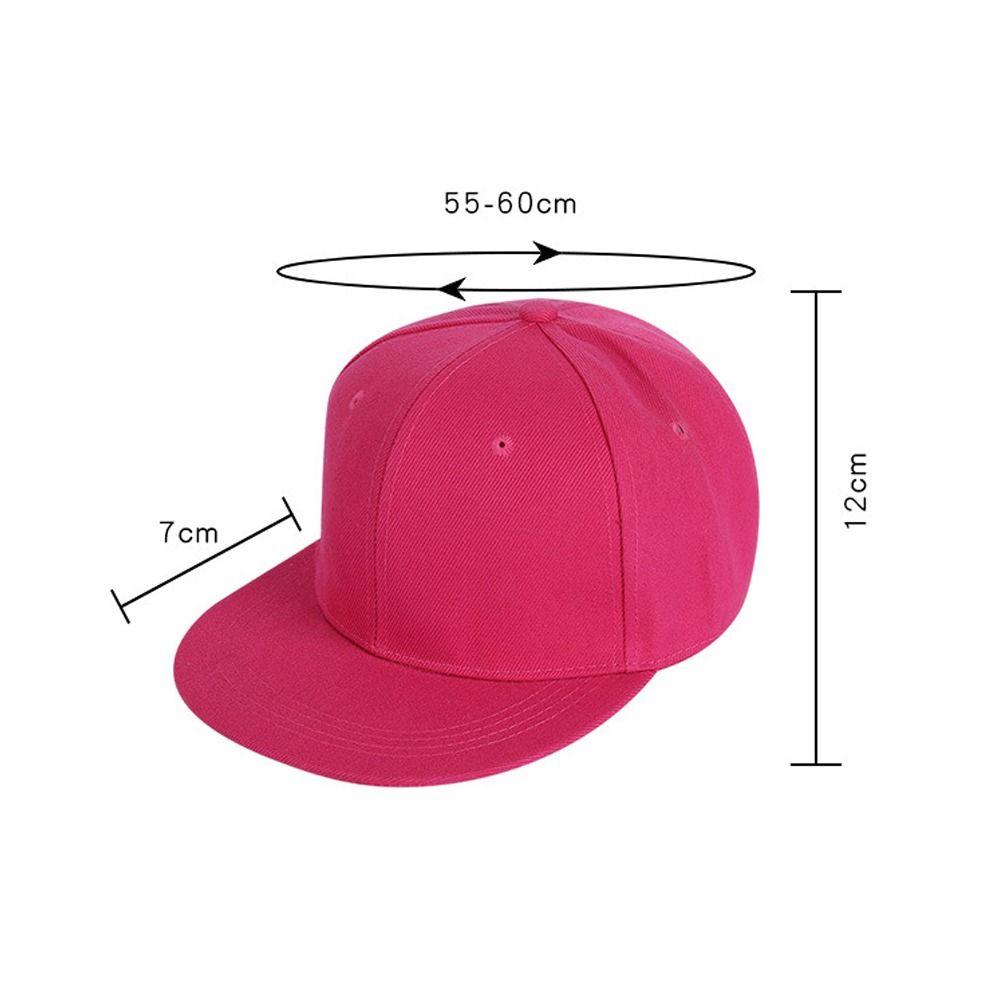 Visors Flat Bill Baseball Cap Hip-hop Streetwear Hat Fashion Outdoor Casual Cap Unisex
