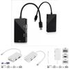 Mini Dp To Hdmi Dvi Vga 3in1 Adapter With Chipset For Macbook Pro Air Multi Monitor Setup