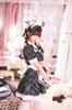 [Clearstone] Lumi Papier Cosplay Halloween Rosetta Maid Women's Black