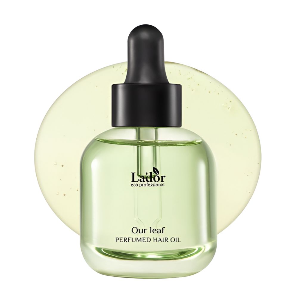 LADOR Perfume Hair Oil Our Leaf 30ml Damage Care Hair Treatment Fresh Green Rose Cotton Scent
