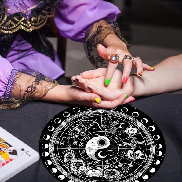 Healings Stone Energy Generators Altars Tarots Symbol Moonphase Altars Tarots Card Pad Dowsing Pendulums Ceremony Mat