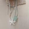 Unique Starfish Pendant Necklace Adorable Animal Jewelry Modern Streetwear Necklace Suitable for Boys and Girl Present
