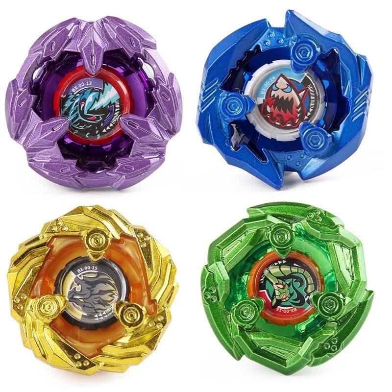 Vibrant Red Alloy Spinning Top Toy Single Pack Non-electric Battle Gyro For Kids