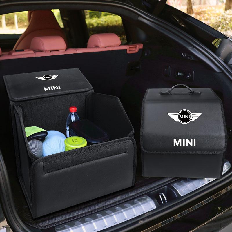 Auto-Emblem-Aufbewahrungsbox Faltbare Auto-Kofferraum-Organizer-Tasche Für MINI WORKS One Cooper JCW R60 R59 R58 R57 R56 R55 R53 R52 F55 F56.