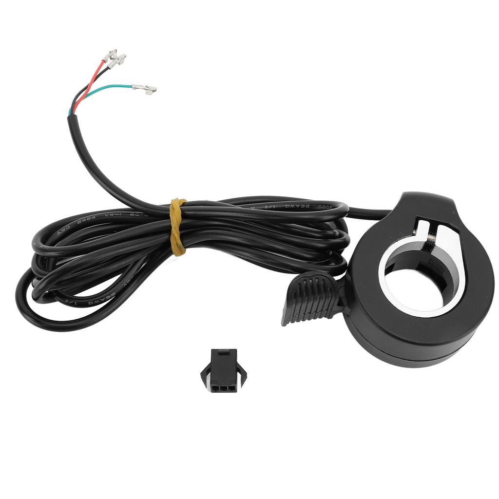 Manetka kciukowa do roweru, responsyjne pokrętło, kontrola prędkości, kierownica, uniwersalne przepustnice kciukowe na palec do roweru elektrycznego, damskie