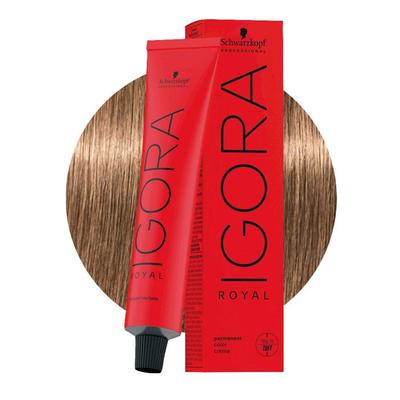 Permanent Coloring - Schwarzkopf - Igora Royal Nude Tones 8-46 - Light Blonde Beige Brown - 60ml