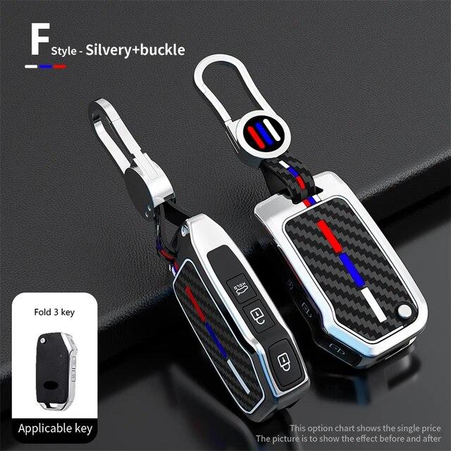 Car Remote Key Case Cover Protective Shell Fob for KIA Sportage R GT Stinger GT Sorento Ceed CD Cerato Forte 20 18 2019 Car Bag