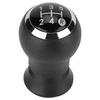 Gear Shift Car Change Gear Shift Knob Head Lever for Yaris Material Knob, 5-Speed 2005-2010 (Leather) ABS+PU