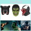 Avengers karaktärsmask latex Halloween-rekvisita för Venom Hulk och Catwoman