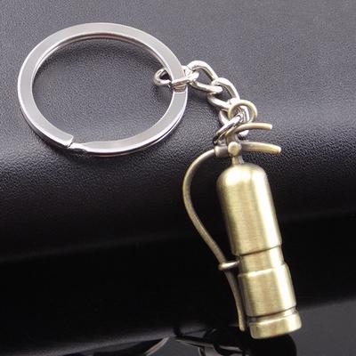 Přívěsek na klíče od hasicího přístroje, kovový párty dárek, přívěsek na klíče od auta